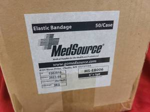 Box of 50 Elastic Bandages by Medsource