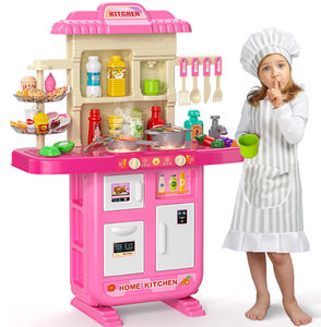 lot 111 image: TEMI Pretend Food Kitchen Toys for Kids