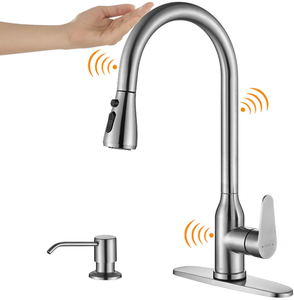 lot 357 image: KEER Smart Kitchen Sink Faucet with Pull Down Sprayer