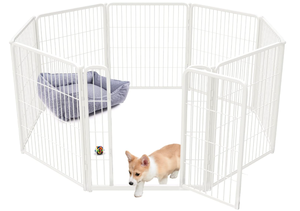 lot 398 image: FXW HomePlus Dog Playpen Designed for Indoor Use