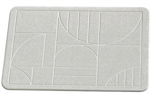 lot 415 image: Rubber Non Slip Quick Dry Super Absorbent Thin Rugs