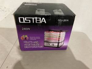 lot 401 image: OSTBA Food Dehydrator, Dehydrator for Food and Jerky