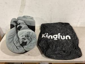 lot 391 image: Kingfun CertiPUR-US Memory Foam Camping Mattress