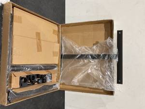 lot 206 image: Overbed Bedside Desk Mobile Rolling Laptop Stand