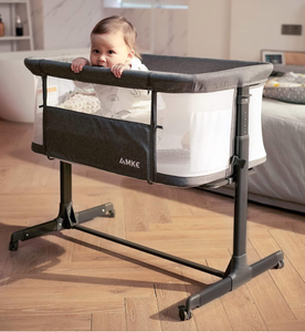 lot 256 image: AMKE Baby Bassinets, Bedside Sleeper