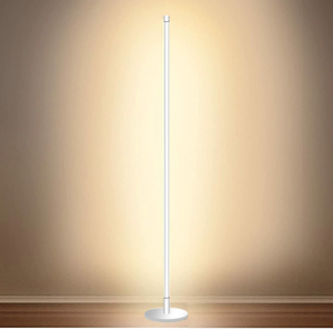 lot 292 image: Modern Floor Lamp Led Standing Corner Lamp White
