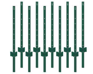lot 293 image: Toriexon 10 Packs Fence Posts 5Feet