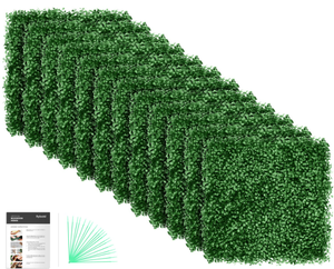 lot 524 image: Flybold Grass Wall Panels Pack of 12
