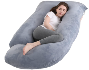 lot 208 image: Jcickt Pregnancy Pillow J Shaped Full Body Pillow