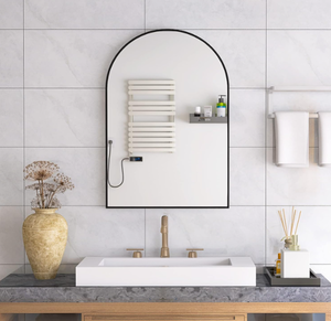 lot 302 image: Beauty4U Arched Bathroom Mirror