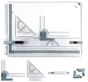 lot 489 image: A3 Drawing Board, Lightweight Multi-Funtion Drafting Table
