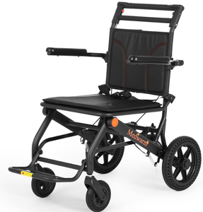 lot 54 image: Medwarm Lightweight Wheelchairs with Handbrake
