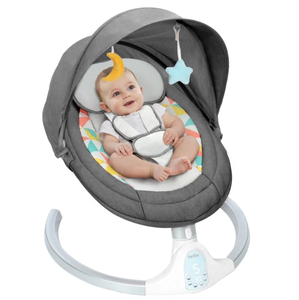 lot 532 image: Baby Swing for Infants, Electric Bluetooth Baby Rocker, 5 Sway Speeds