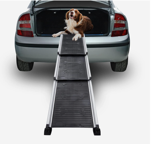 lot 573 image: Dog Ramps for Large Dogs SUV, Portable Lightweight Pet Ramp for Couch, Bed