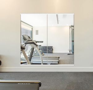 lot 88 image: Home Gym Mirror, Large Full Body Mirror for Yoga