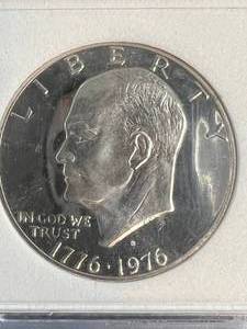 1976-S US EISENHOWER DOLLAR SGS PR70CAM
