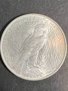 1923 US PEACE SILVER DOLLAR MS63