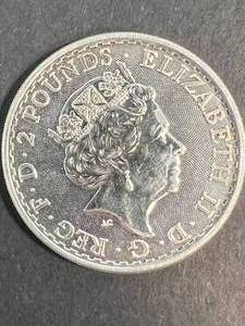 1 TROY OZ .999 FINE SILVER 2022 BRITTANIA
