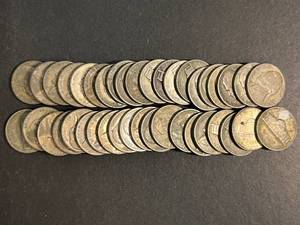 ROLL OF 50 US WAR NICKELS
