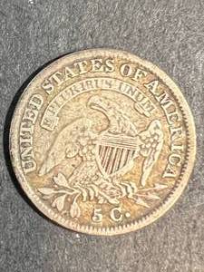 1835 US BUST HALF DIME