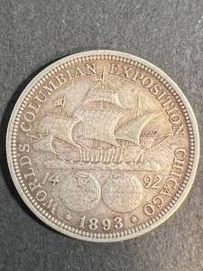 1893 US COLOMBIAN EXPO HALF DOLLAR