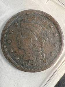 1848 US LARGE CENT