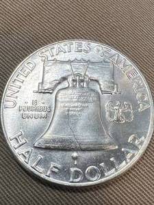 1954 US FRANKLIN HALF DOLLAR