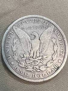 1880 US MORGAN SILVER DOLLAR