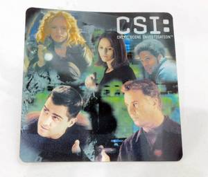 Lot of 25 CSI - Crime Scene Investigation Holographic Mouse Pads