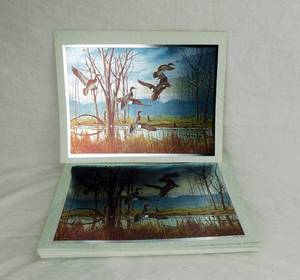 Lot of 100 Vintage 1980s David Maass Moving Out Color Foil Etch Prints