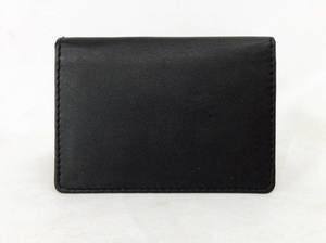 Lot of 22 Black Leather Wallets