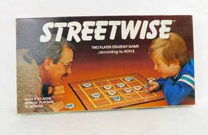 New Vintage 1984 Streetwise Board Game