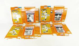Lot of 9 Vintage 1992 Wheaties 60 Years of Sports Heritage Collection Including Willie Mays, Lou Gehrig and Babe Ruth