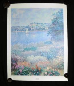 Vintage 1997 Peaceful by Thomas Ho Signed and Numbered Print