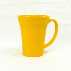 Fiestaware Daffodil Bistro Latte Mug