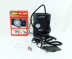 LARKIN 6-In-1250 PSI 12V Air Compressor and 6 PSI Raft Air Pump