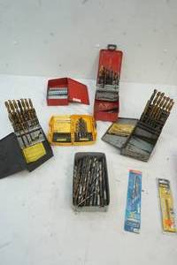 lot 157 image: drill bits