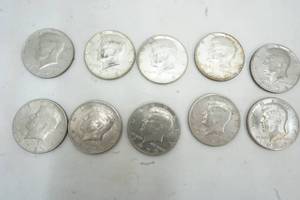 lot 233 image: Kennedy Half dollars