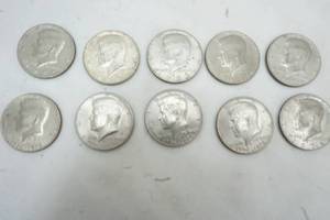 lot 235 image: Kennedy Half dollars