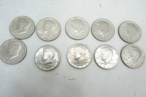 lot 236 image: Kennedy half dollars