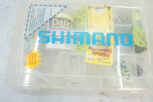 lot 378 image: Shimano tackle case, tackle