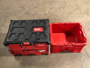 Lot of two Assorted Milwaukee Packout Costumer Returns See Pics