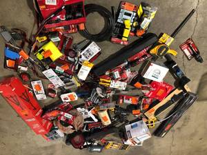 Lot of Assorted Hand Tools and Hardware Various Models and Conditions Customer Returns See Pictures