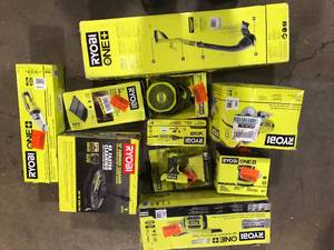 Lot of Assorted Ryobi Powers tools And More Costumer Returns See Pics