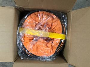 VEVOR Duct Hosing 32 ft. Length Flexible Ducting Hose PVC 12 in. for Utility Blower Ventilation Fan Exhaust Fan Costumer Returns See Pics