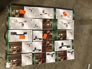 Lot of Assorted Defiant Entry Door Handle Costumer Returns See Pictures
