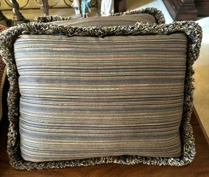 lot 58 image: Four Fine Accent Pillows