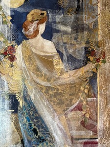 lot 6 image: Lovely Commissioned One of a Kind Tapestry by Bonny Hawley