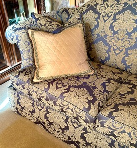 lot 8 image: Opulent Sofa  Couch by Century