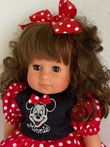 lot 52 image: Retired Gotz Minnie Mouse Doll